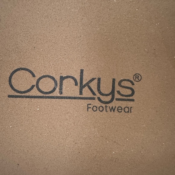 Corkys Women's Cork Wedge Sandals with Rhinestone Buckle - Picture 5 of 6